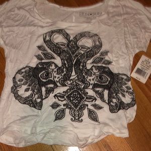 Elephant heart tee shirt